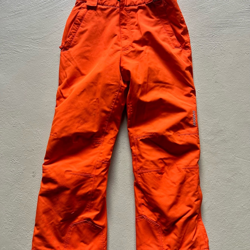 🟠❄️ Karbon Ski Pants, Bright Orange